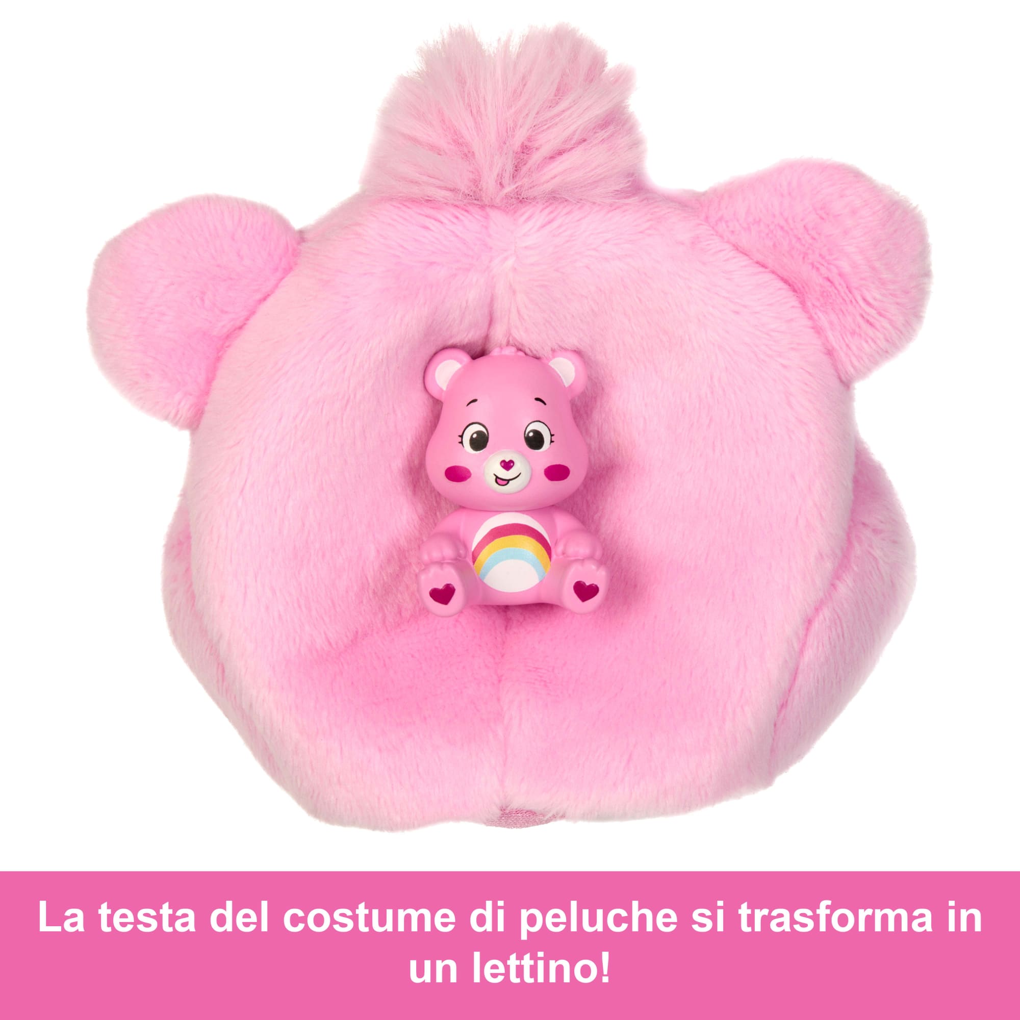 Bambola Barbie Cutie Reveal Serie Care Bears Con Accessori in Costume Di Peluche Di Cheer Bear, 10 Sorprese