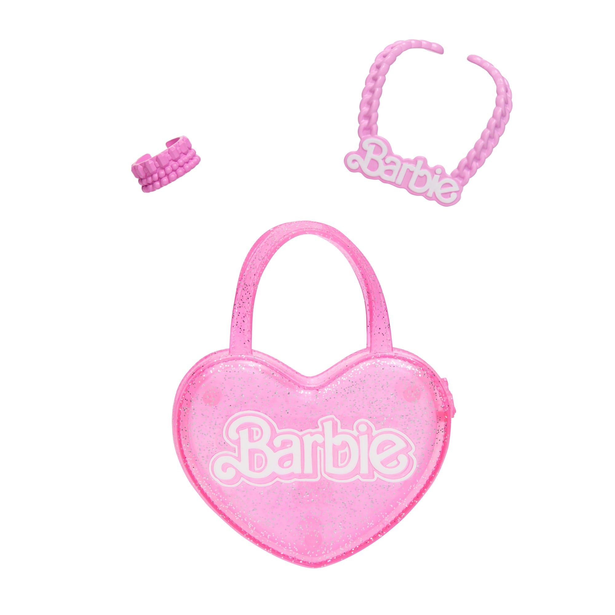Bambola Barbie Bionda Da 71 Cm Con Accessori E Abiti Rimovibili, Collana E Borsetta