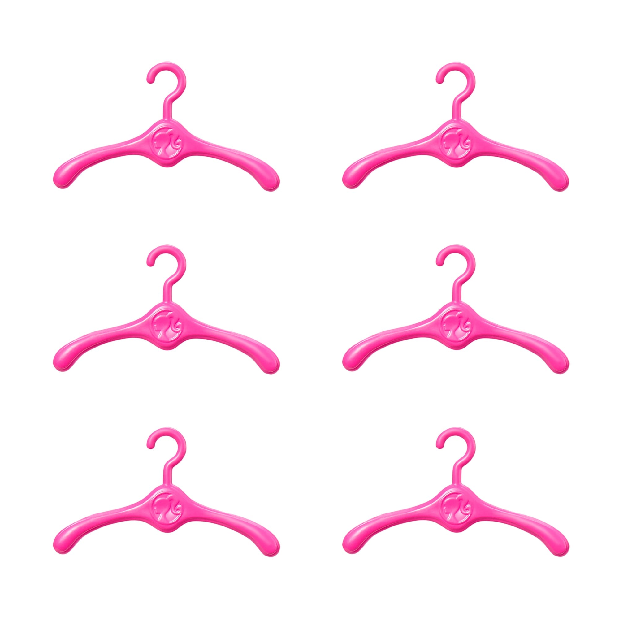 Armadio Moda Fashion Di Barbie Fashionistas Accessorio Con 6 Grucce, Dai 3 Anni in Su