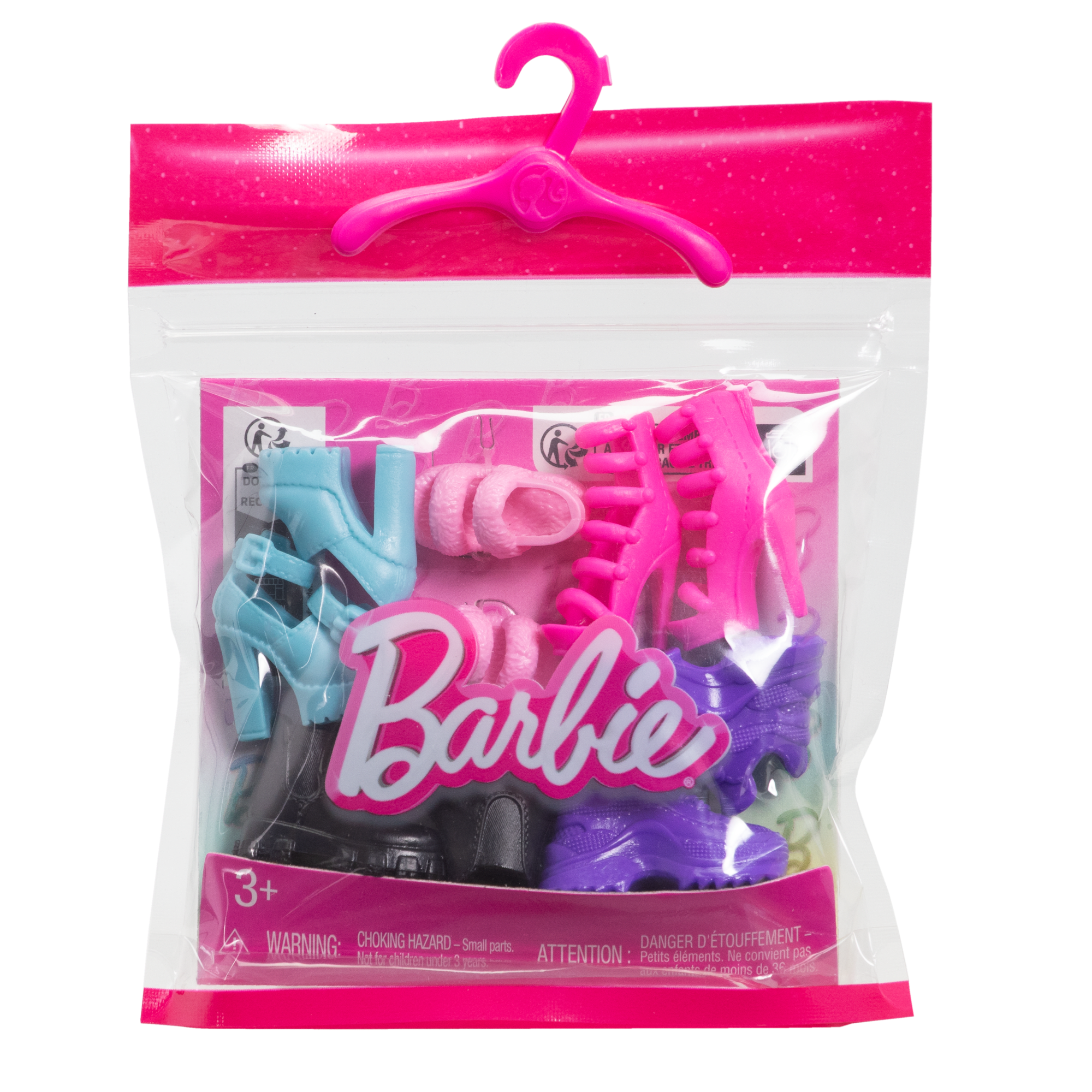 Accessoires Pour Poupée Barbie, 5 Paires De Chaussures