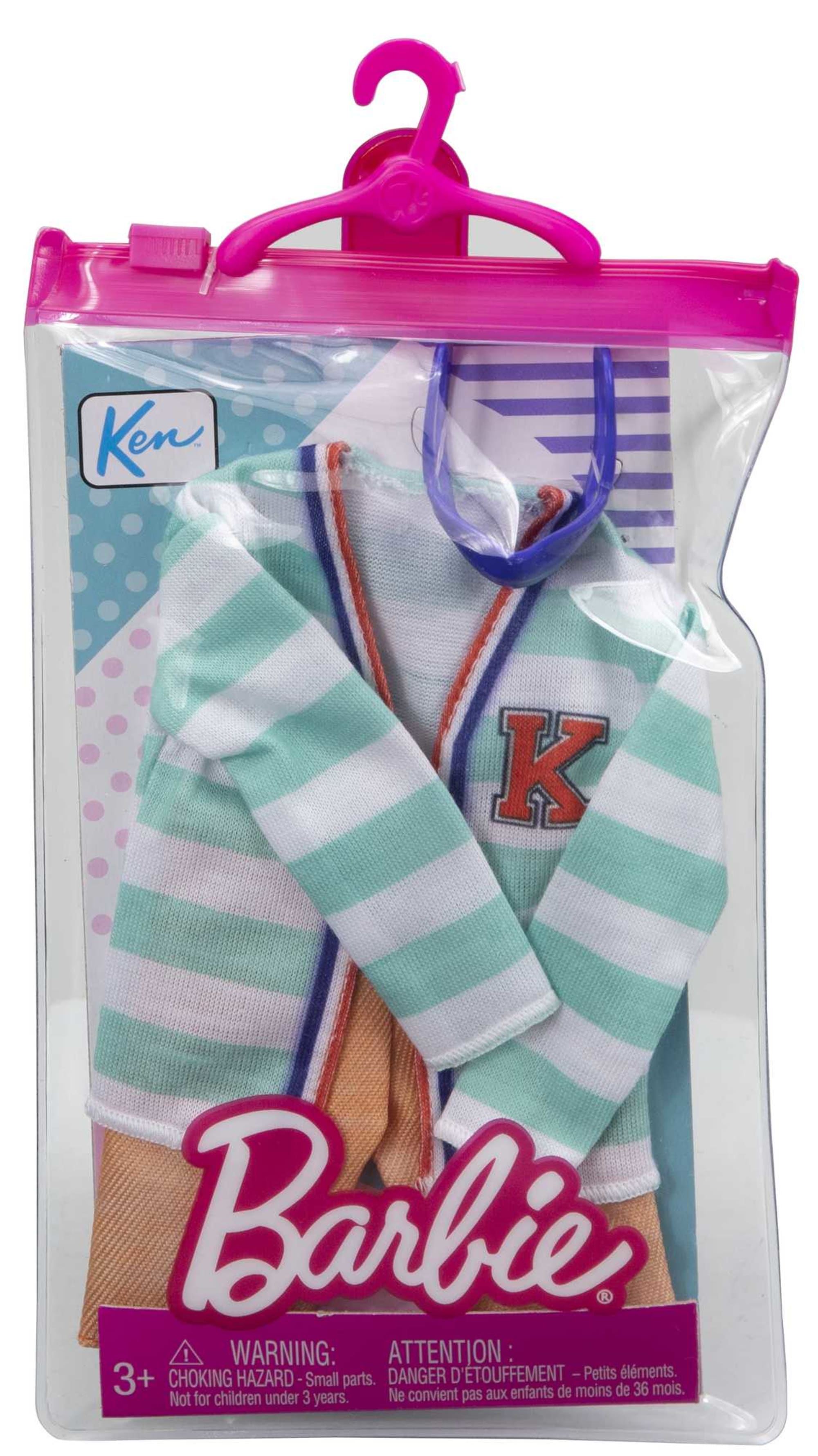 Abiti Barbie Vestiti Per Bambola Ken Con 1 Outfit E 1 Accessorio